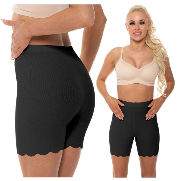 Szorty Damskie Z Wysokim Stanem Przeciw Otarciom 3pak Mix