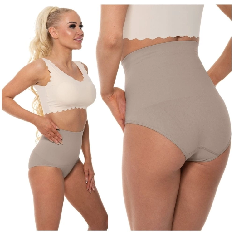 Majtki z Wysokim Stanem Wyszczuplające Brzuch i Boczki