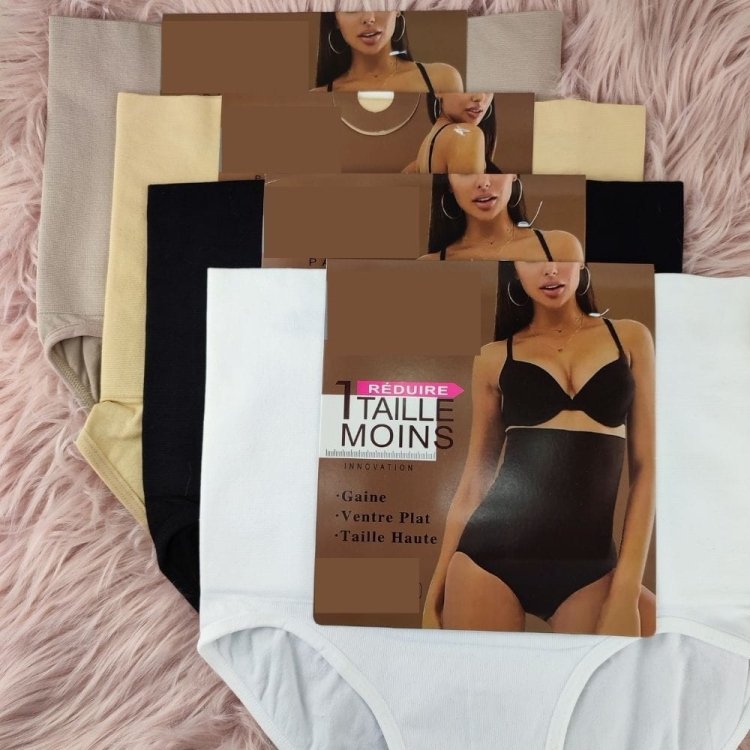 Majtki z Wysokim Stanem Wyszczuplające Brzuch i Boczki