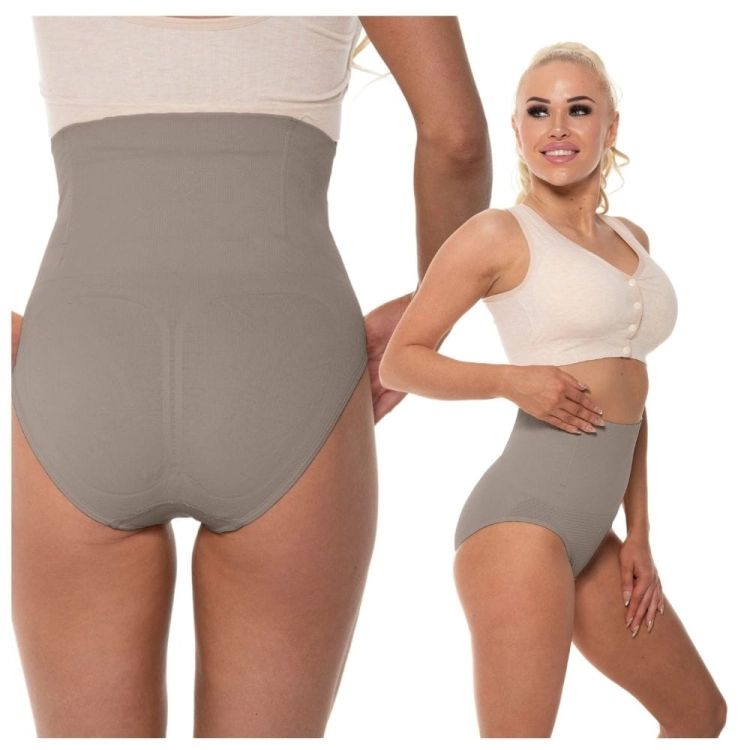 Majtki Modelujące Pośladki z Wysoki Stanem Antyrollujące