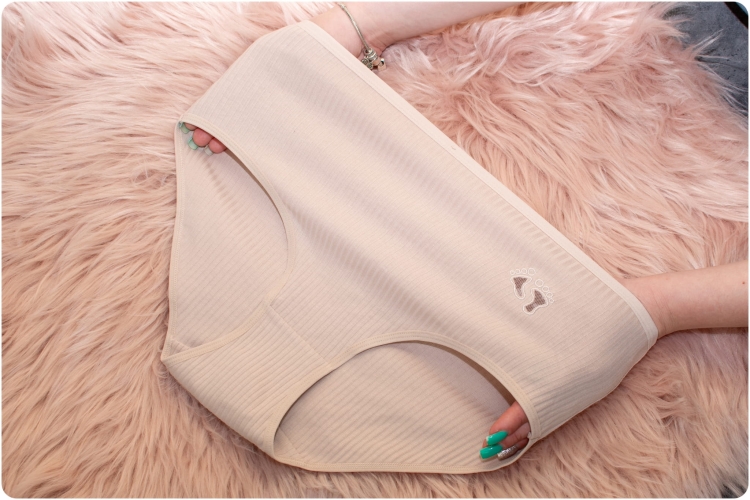 Majtki Prążkowane Damskie Bawełniane 6-Pak