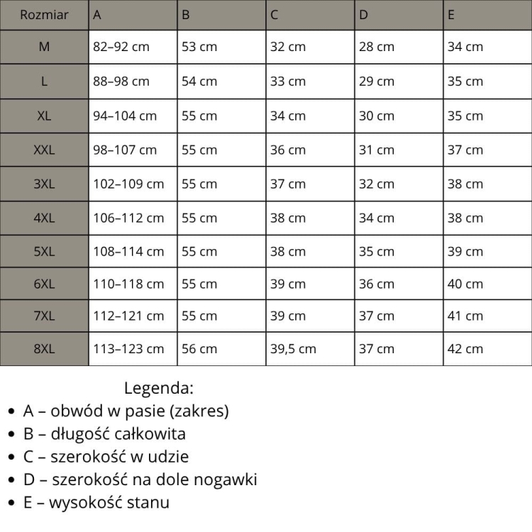 Bojówki Męskie moro z elastycznym pasem i kieszeniami
