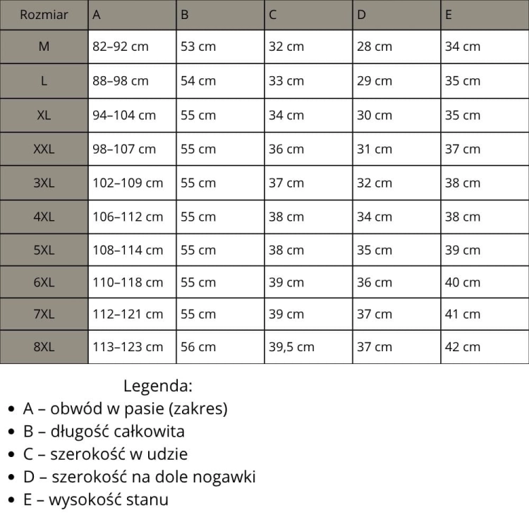 Bojówki Męskie moro z elastycznym pasem i kieszeniami