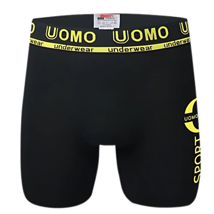 Bokserki Męskie Bawełniane z Długą Nogawką 3-Pak