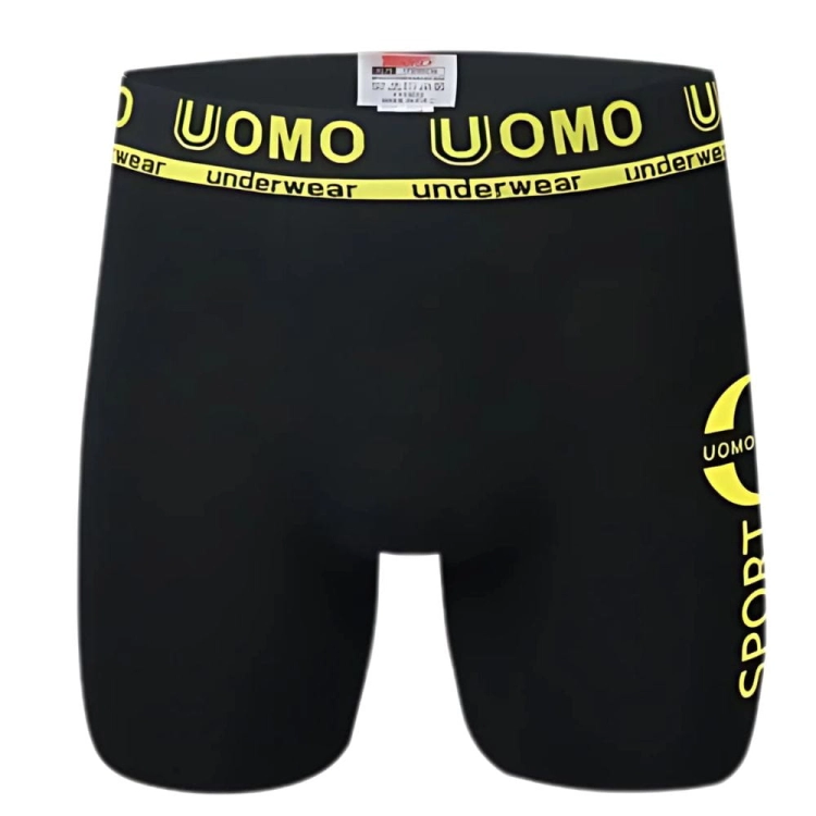 Bokserki Męskie Bawełniane z Długą Nogawką 3-Pak