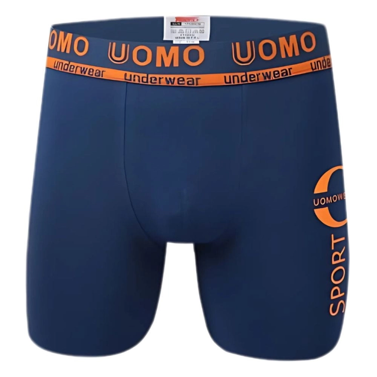 Bokserki Męskie Bawełniane z Długą Nogawką 3-Pak