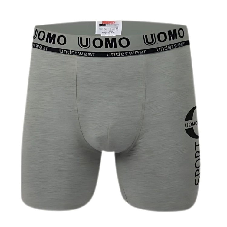 Bokserki Męskie Bawełniane z Długą Nogawką 3-Pak