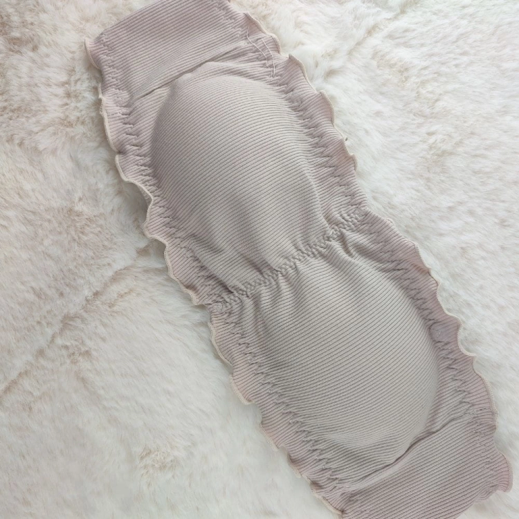 Biustonosz Bandeau Beżowy 3-pak