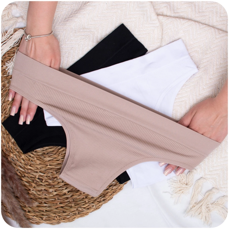 Brazyliany z Wysokim Stanem Prążek Zestaw 3 sztuk