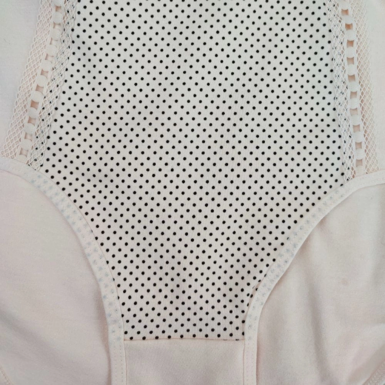 Majtki Damskie Figi Bawełniane Wygodne z Kropkami 6-Pak