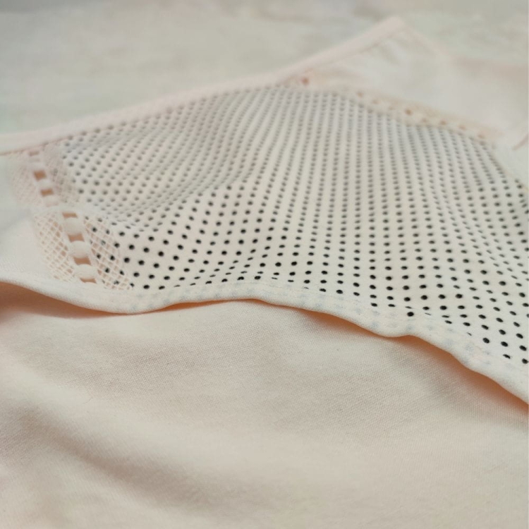 Majtki Damskie Figi Bawełniane Wygodne z Kropkami 6-Pak