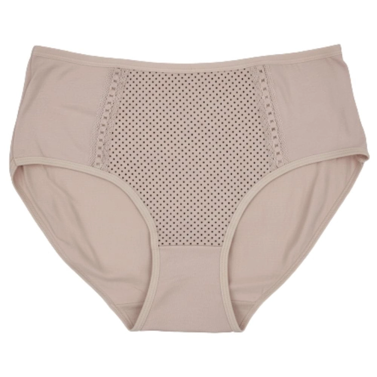Majtki Damskie Figi Bawełniane Wygodne z Kropkami 6-Pak
