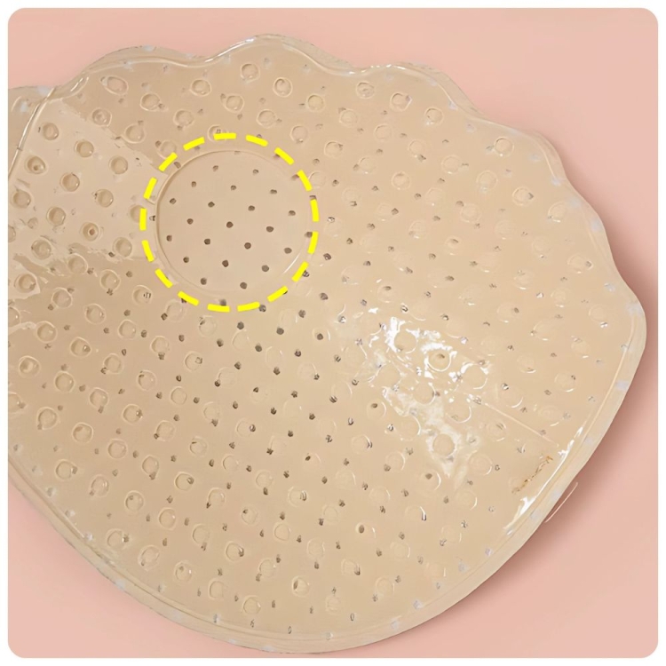 Biustonosz Samoprzylepny Koronkowy Wygodny Samonośny