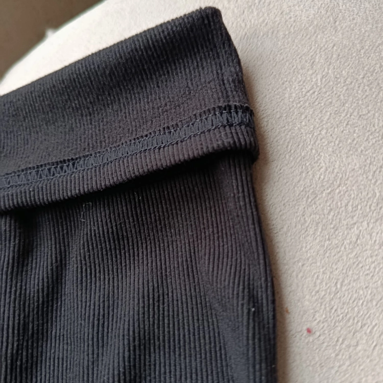 Ocieplane Leginsy Damskie Rozciągliwe Prążkowane Uniwersalne