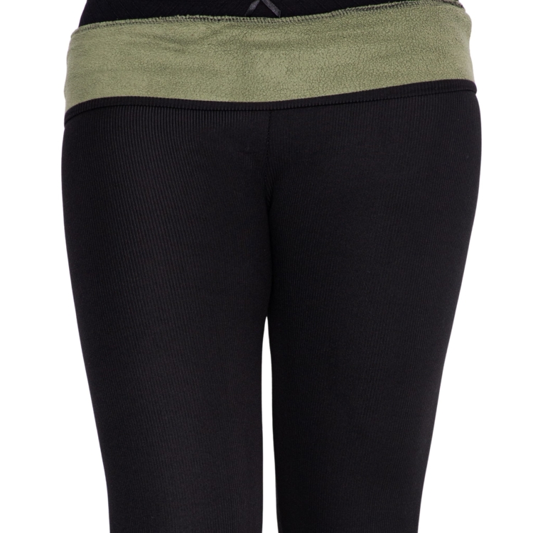 Getry Ocieplane Termiczne Prążkowane Elastyczne Wygodne