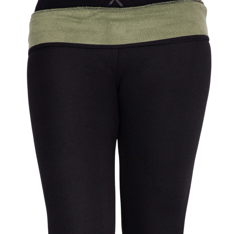 Getry Ocieplane Termiczne Prążkowane Elastyczne Wygodne