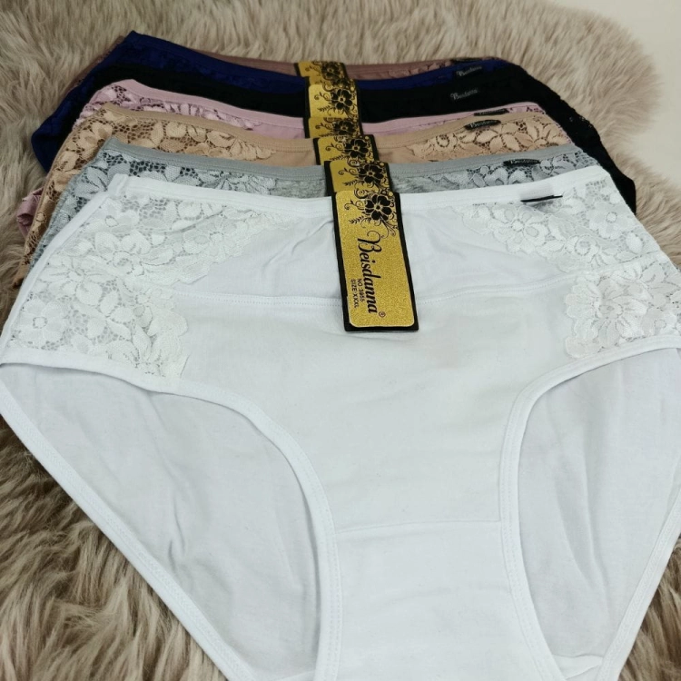 Majtki z Koronką z Boku 6-Pak