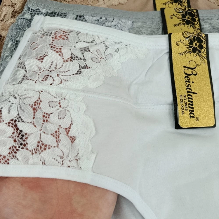 Majtki z Koronką z Boku 6-Pak