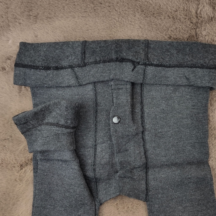 Kalesony Bawełniane Męskie Ciepłe Wygodne Rajstopowe Zimowe