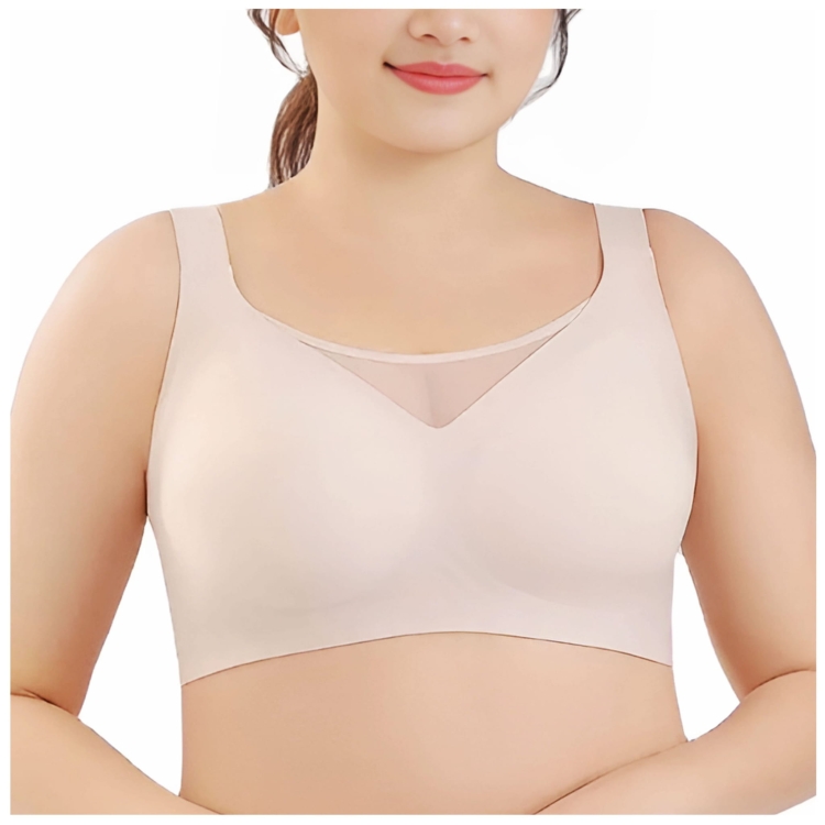 Biustonosz Push Up Bezszwowy Miękki Bez Fiszbin Modelujący