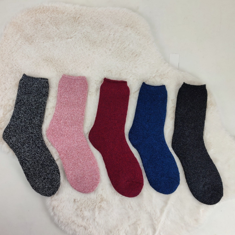 Skarpety Zimowe Damskie Wygodne Długie Ciepłe 3-pak