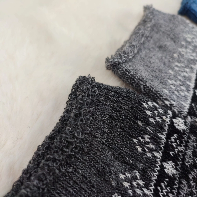 Skarpety Męskie Zimowe Wełniane Norweskie Na Mróz 3-pak