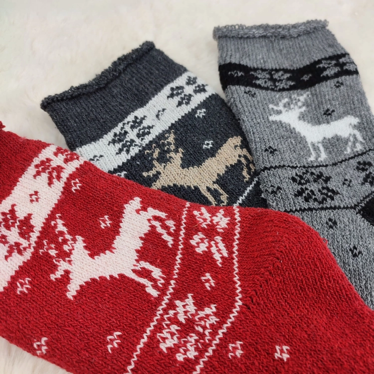 Skarpety Z Alpaki Norweskie Bezuciskowe Komfortowe 3-pak