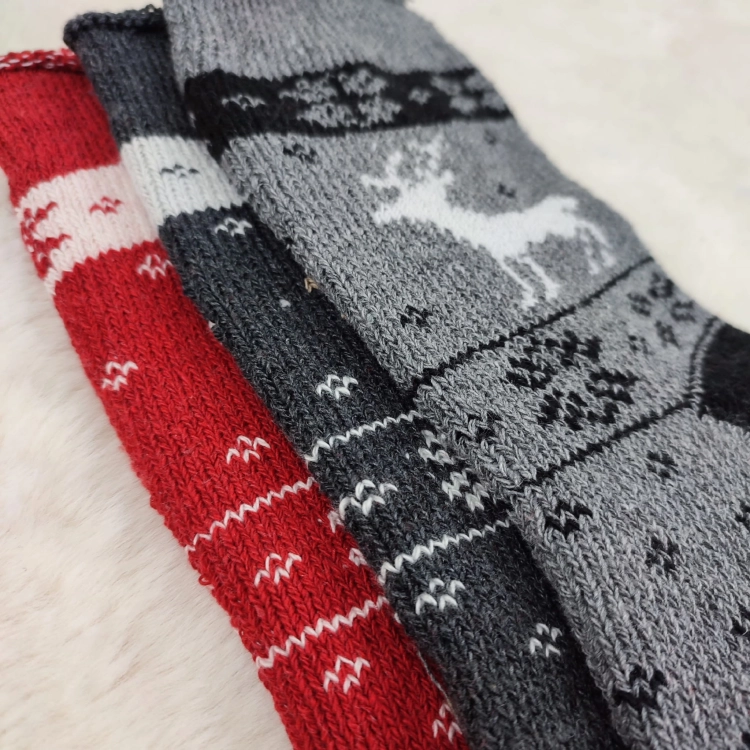 Skarpety Z Alpaki Norweskie Bezuciskowe Komfortowe 3-pak