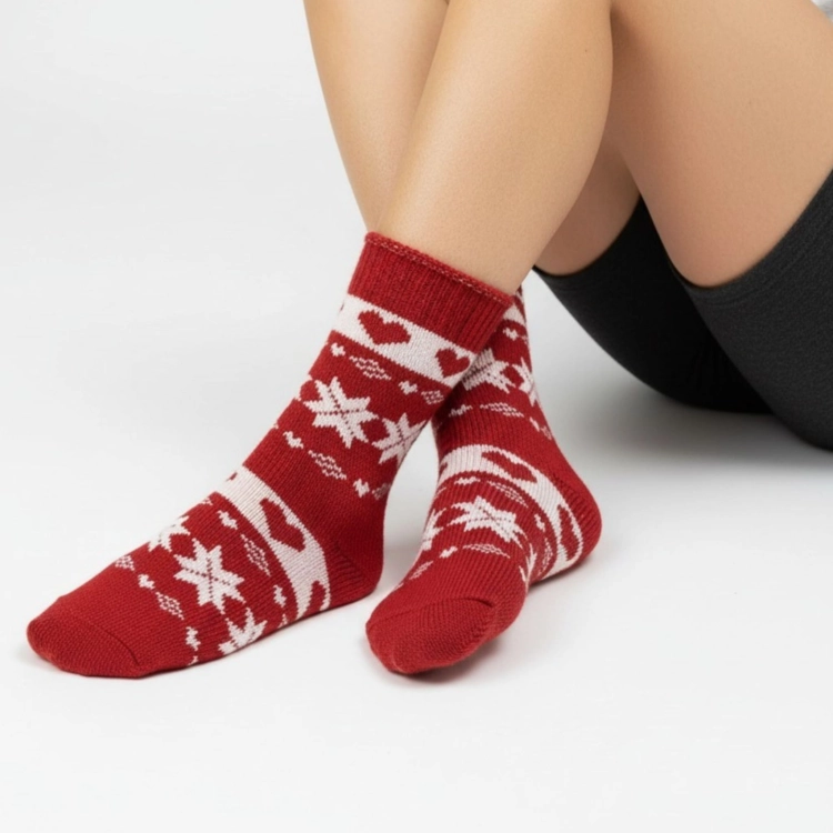 Skarpety Wełniane Bezuciskowe Termiczne Norweskie 3-pak