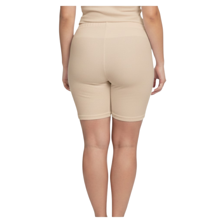 Reformy z Nogawkami Bawełniane Przeciw Otarciu Ud Beżowe